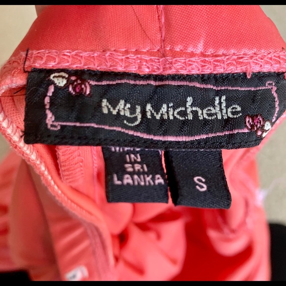 My Michelle Women’s Knit Cocktail Dress Padded Bra - Picture 6 of 7